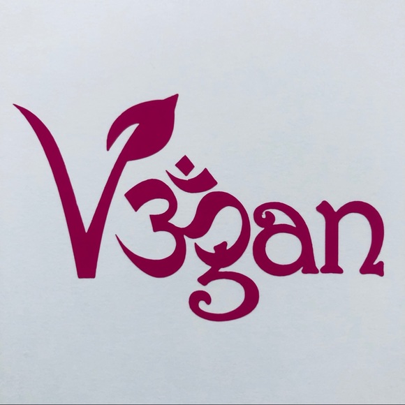 🧘♂️🧘🏽🧘🏾♀️🧘🏼♀️Vegan 🌱Om Sticker🕉 - Picture 5 of 6